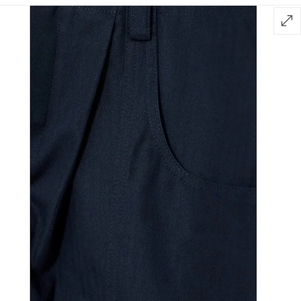 Rivet Utility Cotton Canvas Herringbone Jumpsuit - Picture 7 of 7